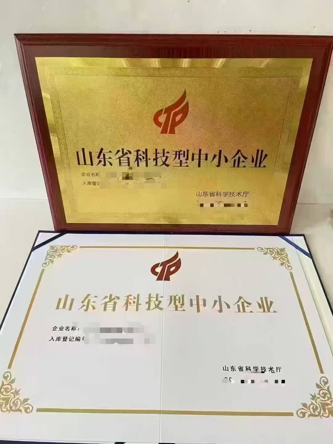 山东省科技型中小企业